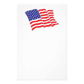 American Flag Stationery | Zazzle