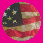 American Flag Sticker