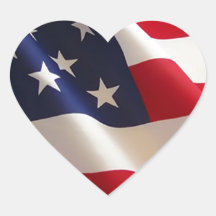 American Flag Sticker