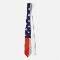 American Flag Tie