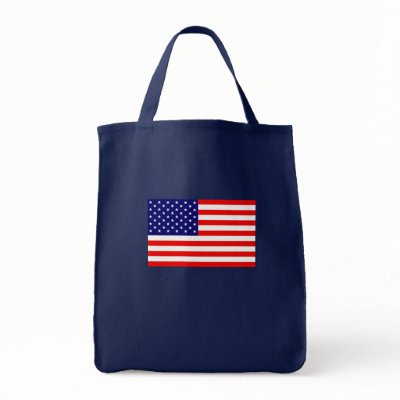 American Flag Tote bag by altworld