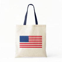 American Flag Tote Bag