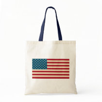 American Flag Tote Bag