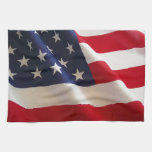American Flag Towel