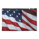 American Flag Travel Accessory Bag