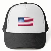 American Flag	trucker hat