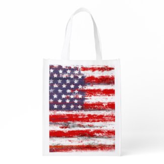 american flag,united states flag grocery bags