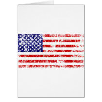 American Flag USA Grunge Cards
