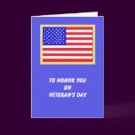 American Flag Veterans Day Cards