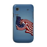 American Flag Whirlwind Flow amsung Galaxy S case Samsung Galaxy S Case