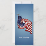 American Flag Whirlwind Flow Rack Card Rack Card Design