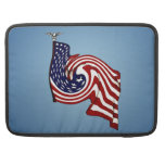 American Flag Whirlwind Macbook Pro 15" Sleeve Sleeves For Macbooks