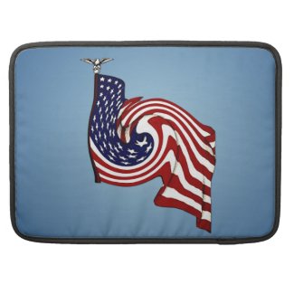 American Flag Whirlwind Macbook Pro 15