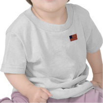 American Flag with 13 Stars - Betsy Ross Design T-shirts