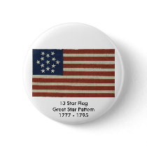 American Flag with 13 Stars buttons