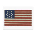American Flag with 13 Stars postcards