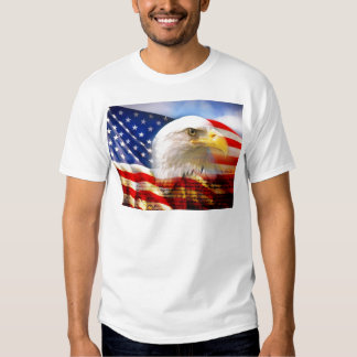 american flag bald eagle shirt