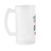American Flags Biker Mug