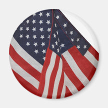 American Flags Fridge Magnets