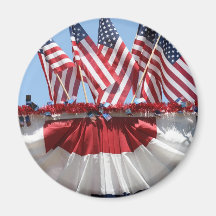 American Flags Magnet