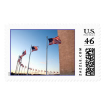 American Flags postage by JaguarPhotos American Flags postage