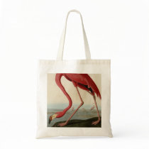 American Flamingo Canvas Bag