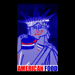 AMERICAN FOOD by New York City Urban59 Studio  posters