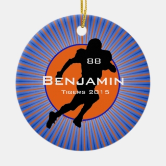 American Football Player Design Ornament