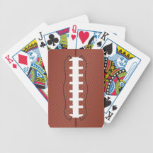 american football poker deck