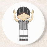 American Football Referee Coaster