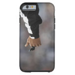 American football referee holding whistle, tough iPhone 6 case
