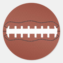 american football round stickers