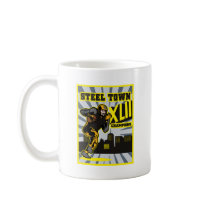 American football steel town champions poster coffee mug