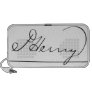 American Founding Father Patrick Henry's Signature Mp3 Speakers