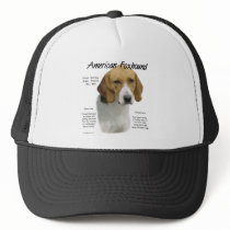 American Foxhound History Design Trucker Hats