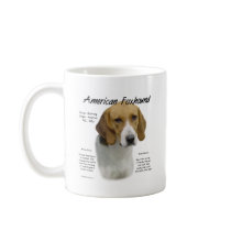 American Foxhound History Design mugs