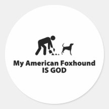 American Foxhound Sticker