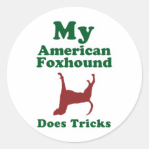 American Foxhound Stickers