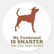 American Foxhound Stickers