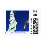 American Freedom Flag and Liberty postage