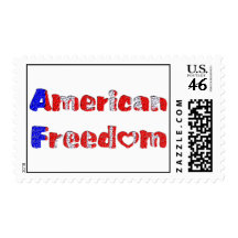 American Freedom Postage Stamps