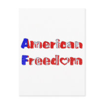 American Freedom postcards