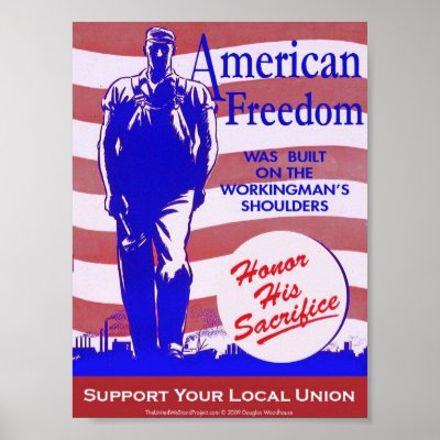 American Freedom Poster by shaggylocks