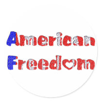 American Freedom stickers