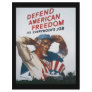 American Freedom World War 2 Full Color Flyer