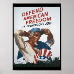 American Freedom World War 2 Print