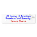 American Freedoms bumper stickers by NewCreationGifts American Freedoms bumper stickers