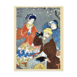 American, French, Chinese by Utagawa, Hiroshige Post Cards