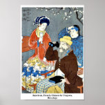 American, French, Chinese by Utagawa, Hiroshige Print