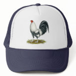American Game Silver Blue Cock hats